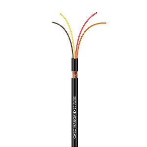 Cabo Manga 4x26awg S/malha Preto Spr