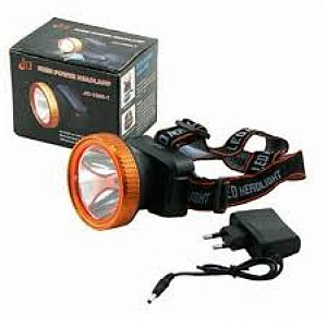 Lanterna 1led Cabeca 1w Recarr Cob Swat