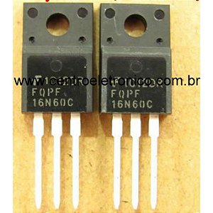 Transistor Mtp16n06fp Fet 11a Isol To220