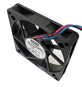 Ventilador 12v 80x80x25mm 3f Bucha Nylon