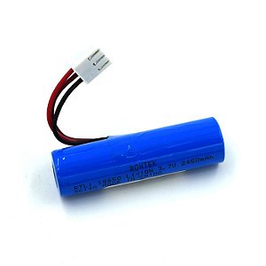 Bateria 3,7v 2600mah Li-ion+pcm 3f C/term Fio