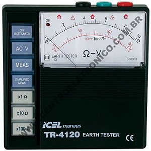 Medidor Terrometro Analog Icel Tr4120