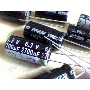 Capacitor Eletrol 2700mfx6,3v 105gr