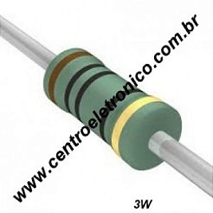 Resistor Metal Film 3r9 3w