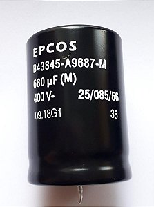 Capacitor Eletrol 680mfx400v 35x50m Epc