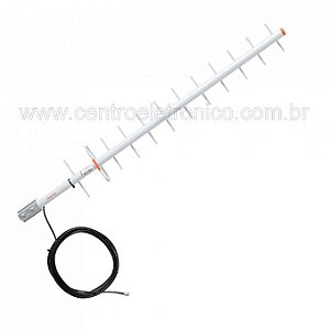 Antena(g)cel Gsm 900mh Cf914 C/cabo 14dbi