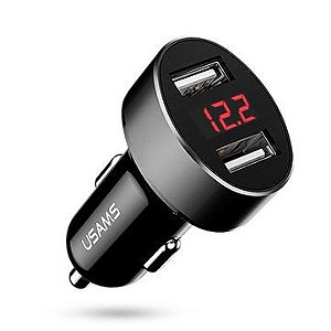 Adap(g)acende 2usb 3,4a Kaidi S/cabo Turbo Anatel
