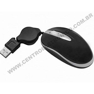 Mouse Usb Optico 3b Cinza/prata Bright