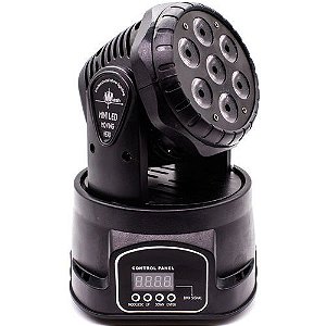 M0ving(g)18led 5wx7led P/dmx Biv-auto 84w