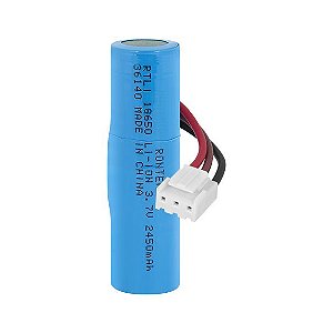 Bateria 3,6v 2600mah Li-ion Recarreg 18x65 C/ntc+rab 1c