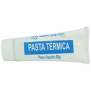 Pasta Termica Branca 50gr Bisnaga Implast+b