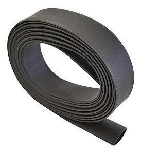 Espaguete Termo Contr 18mm Preto