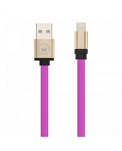 Cabo(g)usb A-m Iphone 2mt Pink/preto