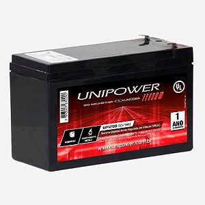 Bateria Selada 12v 9a Nobreak Unipower