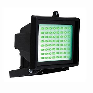 Refletor 60led Biv Verde Preto Dni