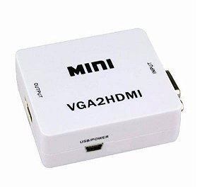 Conversor(g)video Vga X Hdmi Ativo 5v