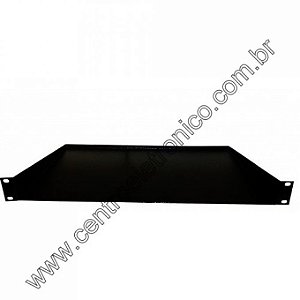 BANDEJA RACK 19P 290MM FIXA PRETA