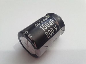 Capacitor Eletrol 150mfx200v 105g 18x35