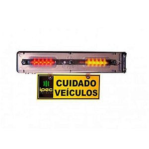 Sinalizador Audio Visual Leds Ipec Vm/am