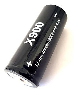 Bateria 3,7v 6800mah Li-ion 25x65m 26650 C/top Fnb