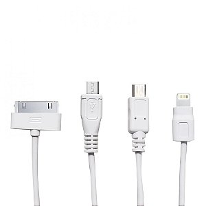 Cabo(g)usb 4x1 1,2mt Iphone4-5/v8/v3 Br