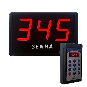 Painel(g)led Senha Vm 20x25cm C/teclado