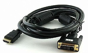 Cabo Video Hdmi X Dvi Dig 3mt Pt F7875