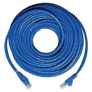 Cabo Patchcord Cat5e 20mt Azul F37245/fnb