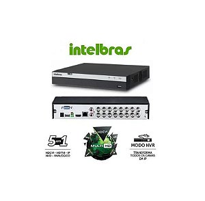 Dvr(g)16cam Hdtvi Intelbras 1080p