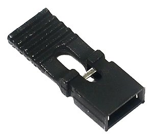 Jumper Mini Femea-preto 2v C/aba 2,54mm