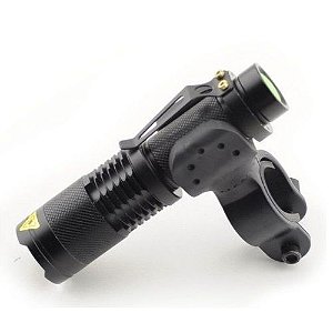 Lanterna 1led Recarr+zoom 6w P/bike