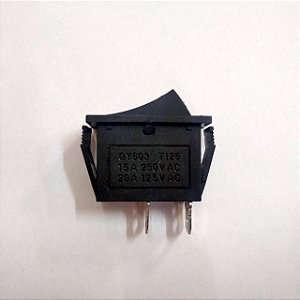 Chave Tecla Ld 15a 2t 30x10 Secador Pt F5086