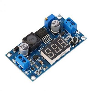 Conversor Boost Step Up 4v-50vdc C/voltimetro Fsc