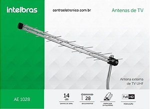 Antena(g)tv Ext Hdtv Ai850 10elem S/cabos Indusat