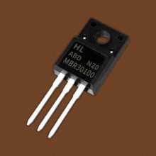 Diodo Mbr30100/mbrf3080 Schottky To220 3t Isol