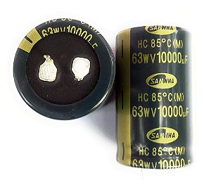 Capacitor Eletrol 10000mfx63v 30x50 Epc