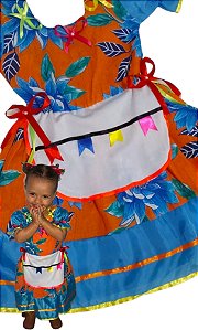 Macacão Caipira São João Festa Junina - Incríveis Pequenos - Fantasia Bebê  e Criança, Moda Infantil