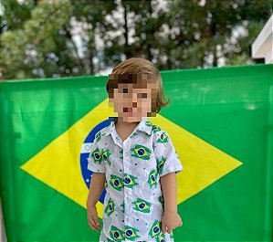 Camisa Brasil Copa do Mundo Infantil - Incríveis Pequenos - Fantasia Bebê e  Criança, Moda Infantil