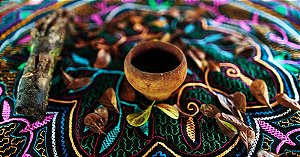 Tecido Decorativo - Ayahuasca