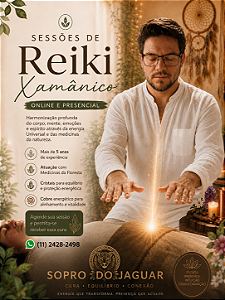 Sessão Reiki Xamanico - ONLINE