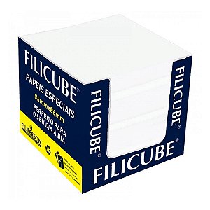 Bloco Lembrete Recado Filicube Branco 700fls Filiperson