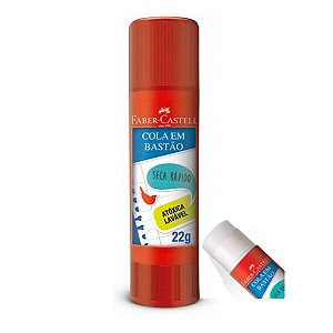 Cola Bastão 22g Lavável Faber Castell