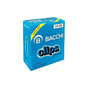 Clips Galvanizado 1/0 c/100 - Bacchi