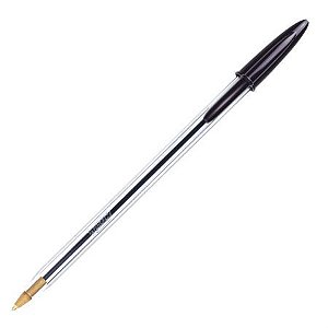 Caneta Esferográfica Preta 1.0mm BIC Cristal