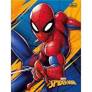 Caderno de Desenho e Cartografia homem Aranha Espiral Capa Dura Spider-Man  80 Folhas