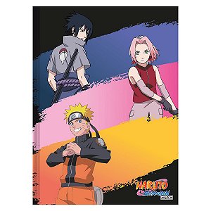 Kit Caderno de Desenho Naruto 60fls Capa Dura C3 São Domingos + Lápis de  Cor Faber 12 Cores Escolar Infantil Fundamental - Caderno de Desenho -  Magazine Luiza