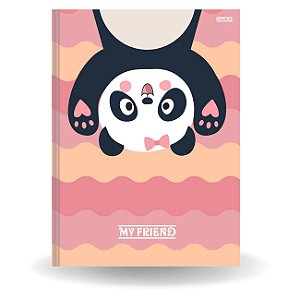 Caderno De Desenho Panda 80 folhas Tilibra