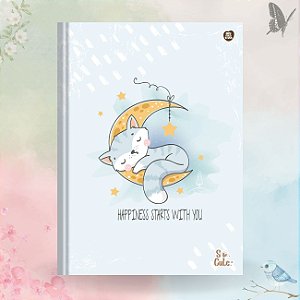 Caderno Brochura 80fls Capa Dura So Cute 2025 São Domingos CP1