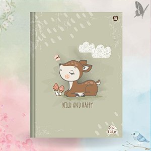 Caderno Brochura 80fls Capa Dura So Cute 2025 São Domingos CP2