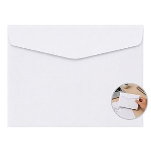 Envelope Carta Branco 114x162mm 80g (Unidade) - Foroni